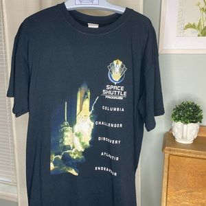Space Shuttle Program T-Shirt, SZ L